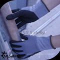 SRSAFETY thin foam nitirle coated work gloves for tiny components holding